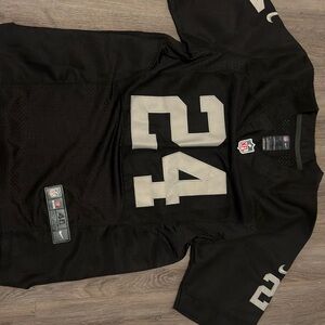 NFL Black and Gray Football Jersey